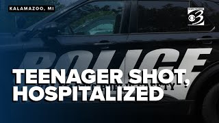 Teenage boy hospitalized after getting shot, police trying to figure out where it happened