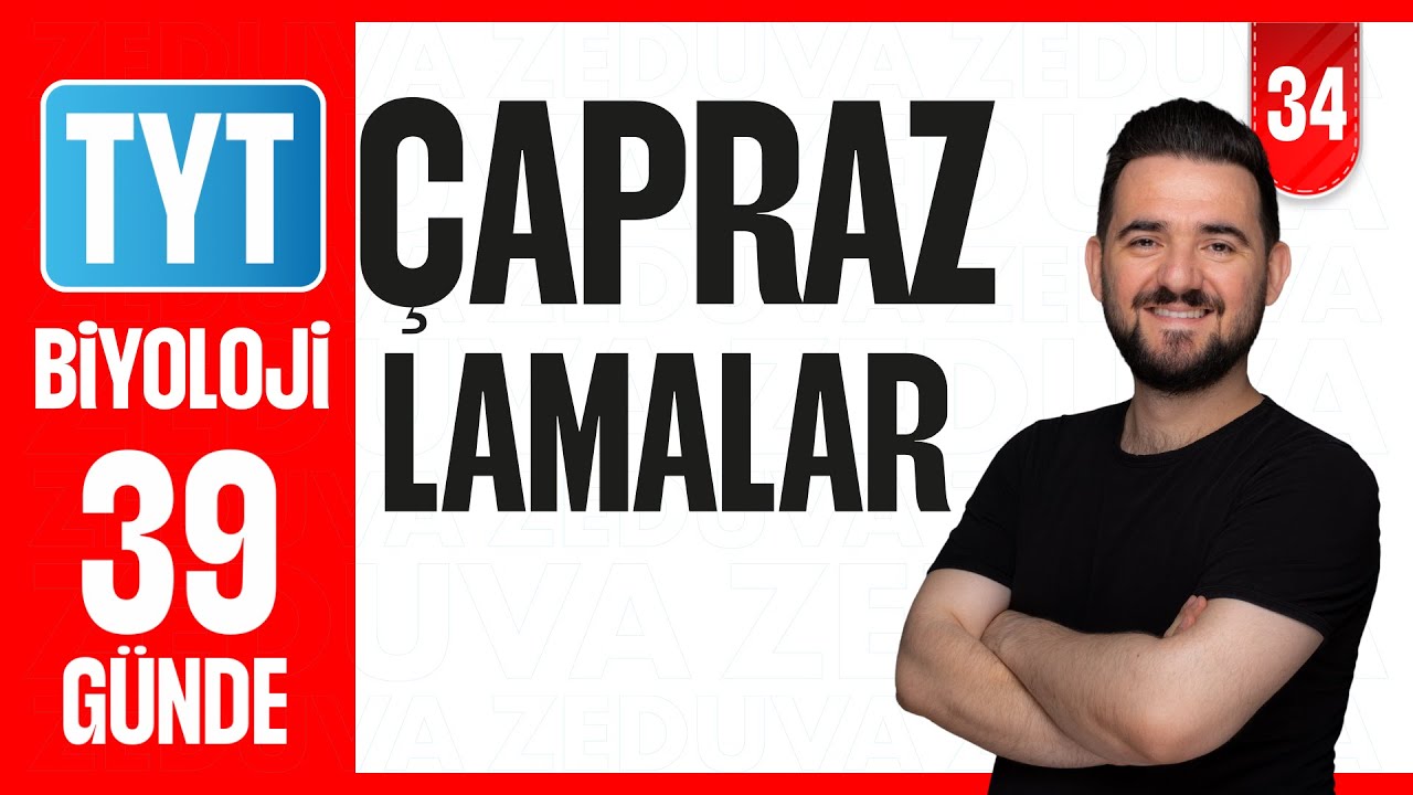 Çaprazlamalar  Soru Çözümü | 39 GÜNDE AYRINTILI TYT BİYOLOJİ KAMPI 2026-2027 | 34