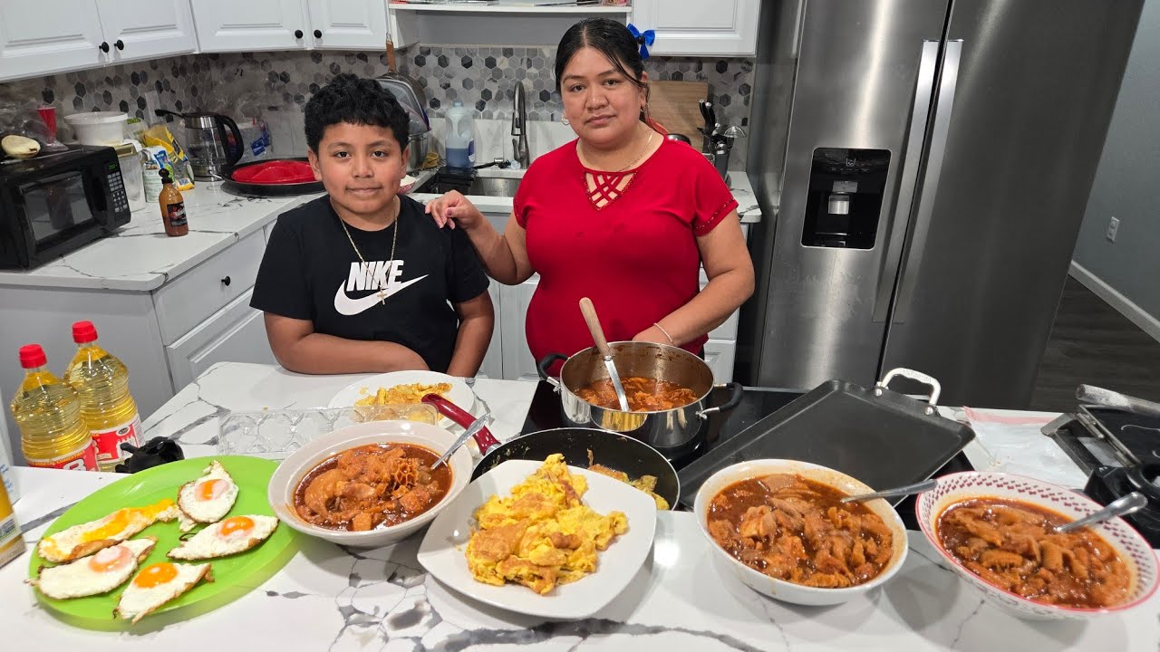 Les preparo un menudo de rez y asi lo disfrutan 