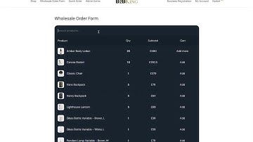 WooCommerce Wholesale: Bulk Order Form - Design & Theme Options in B2BKing