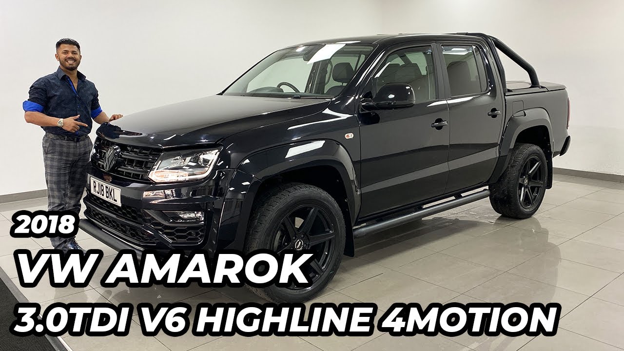 2018 Volkswagen Amarok 3.0TDI V6 Highline 4Motion (VAT Q)