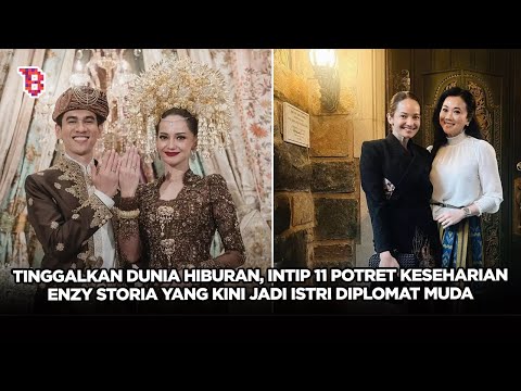 Tinggalkan dunia hiburan, intip potret keseharian Enzy Storia yang kini jadi istri diplomat
