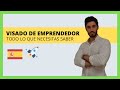 VISADO DE EMPRENDEDOR en España: Documentos, Requisitos y Proceso Legal (Paso a Paso)