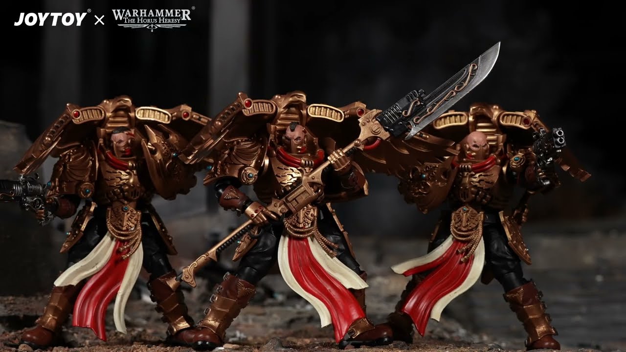 JoyToy 1/18 Warhammer The Horus Heresy Legio Custodes Custodian Venatari Squad