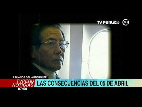 Conoce las consecuencias del autogolpe de Alberto Fujimori