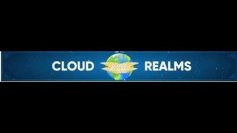 *NEW* OFFICIAL CLOUDREALMS SKYBLOCK SERVER RELEASE INTRO VIDEO!!! JOIN NOW!!