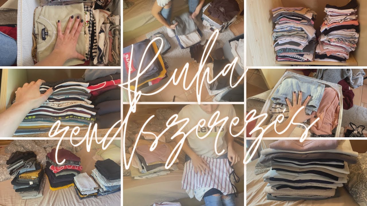 GARDRÓB TOUR - Ruhák rendszerezése, szelektálása