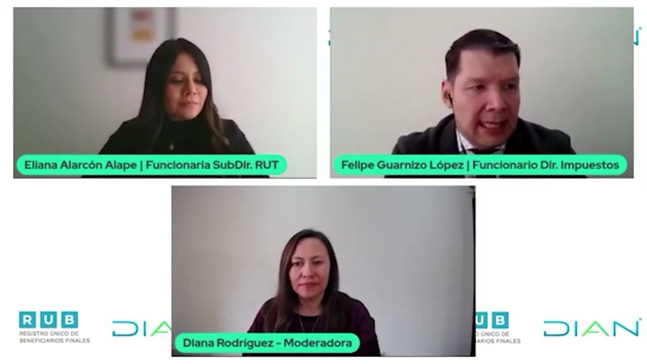 ¿Cómo se suministra la información en el Registro Único de Beneficiarios Finales RUB? - DIAN