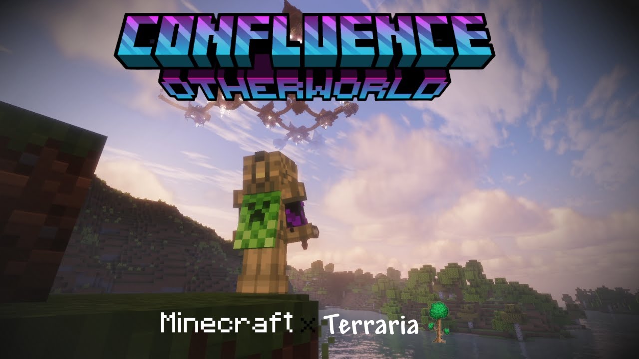 Jogando Minecraft com o mod do terraria - Confluence parte 1 - YouTube