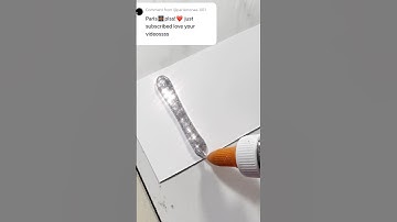 60‑Second Glue Lettering Challenge – Can You Beat Me? 😍, #shorts , #nameart , #lettering