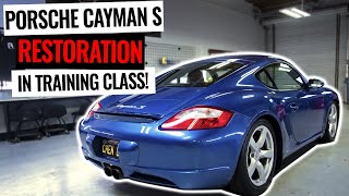 Porsche Cayman S Gets Restored In Advanced Auto Detailing Class