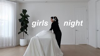 Organizando una noche de chicas