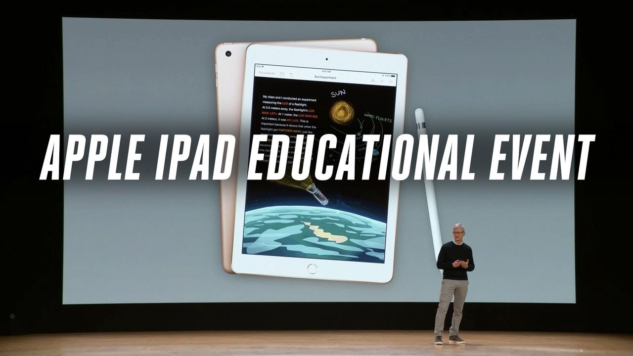 Watch the Apple education event in 11 minutes