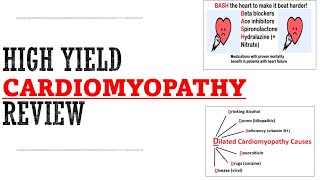 Cardiomyopathy Review | Mnemonics And Proven Ways To Memorize for your exams!