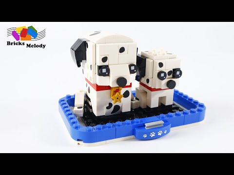 LEGO BrickHeadz 40479 Dalmatians - Speed Build Review