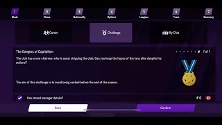 Football Manager 2021 Mobile Challenge 7 - The Dangers of Capitalism | FMM21 | FM 2021 Mobile screenshot 5