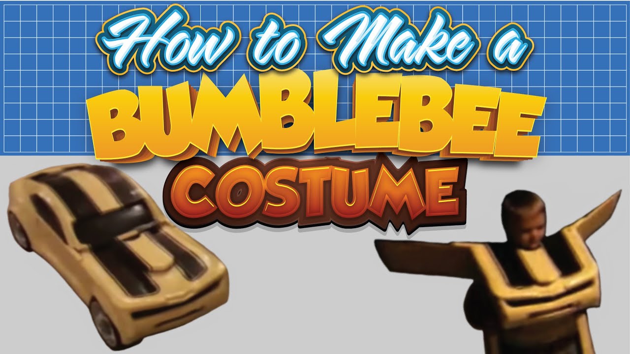 how-to-make-bumblebee-transformer-costume-youtube