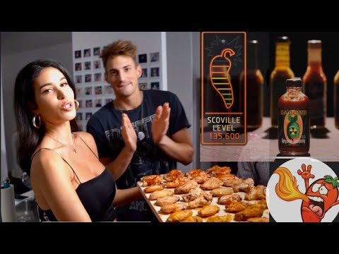 How to make the HOTTEST WINGS in the world! (HOT ONES challenge)