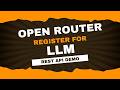 How to Use OpenRouter AI 🔥 Free LLM Models, Pricing, API Key &amp; Postman REST API Tutorial