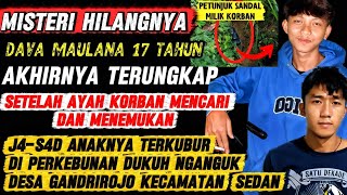MISTERI HILANGNYA DAVA MAULANA DI REMBANG AKHIRNYA TERUNGKAP DITEMUKAN TERKVBUR