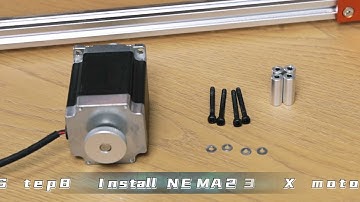 How to upgrade the Nema23 Stepper Motor Kit for CNC Router Masuter 3