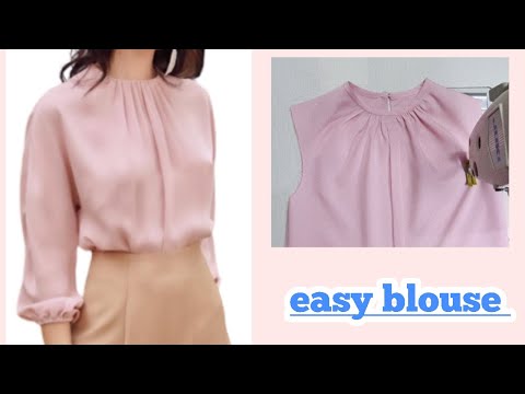 Video Cắt may Áo kiểu cổ xếp ly đẹp theo phương pháp đóng mở... - youtube