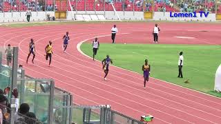 Boys 400m final. Super Zonal 2023. Ashanti Region.