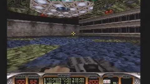 Duke Nukem (PS1) E4 L5: Alien Rendezvous (Come Get Some / All Secrets Found)