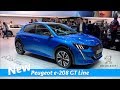 New Peugeot e-208 GT line 2019 - first look | Geneva Auto Show 2019