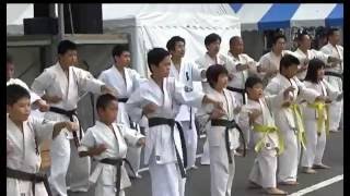 極真会館 松島道場｛I.K.O. MATSUSHIMA｝演武会｛昭和の秋祭り ｝2016年10月2日