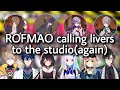 rofmao calling livers to the studio(again) | Nijisanji eng subs
