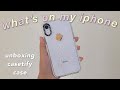 what’s on my iphone 📱 | casetify unboxing