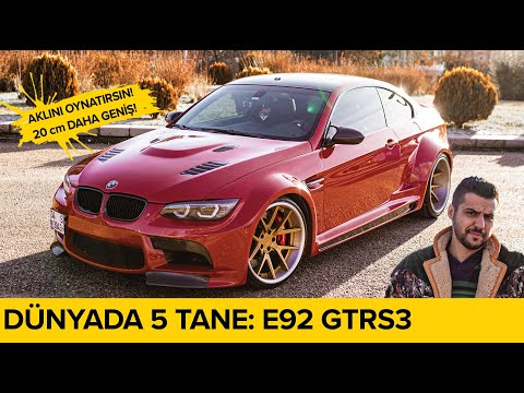 PROJELER | 20 CM DAHA GENİŞ | Türkiye'de TEK: BMW E92 GTRS3 | MODİFİYENİN DİBİ