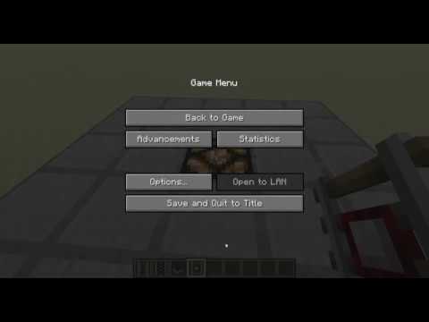 Redstone lamp flush block update detector