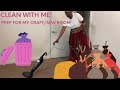 Clean With Me! | Prepping For My Craft/Sewing Room | 2021