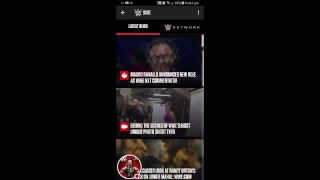 Checking The WWE App and The Official Website screenshot 3