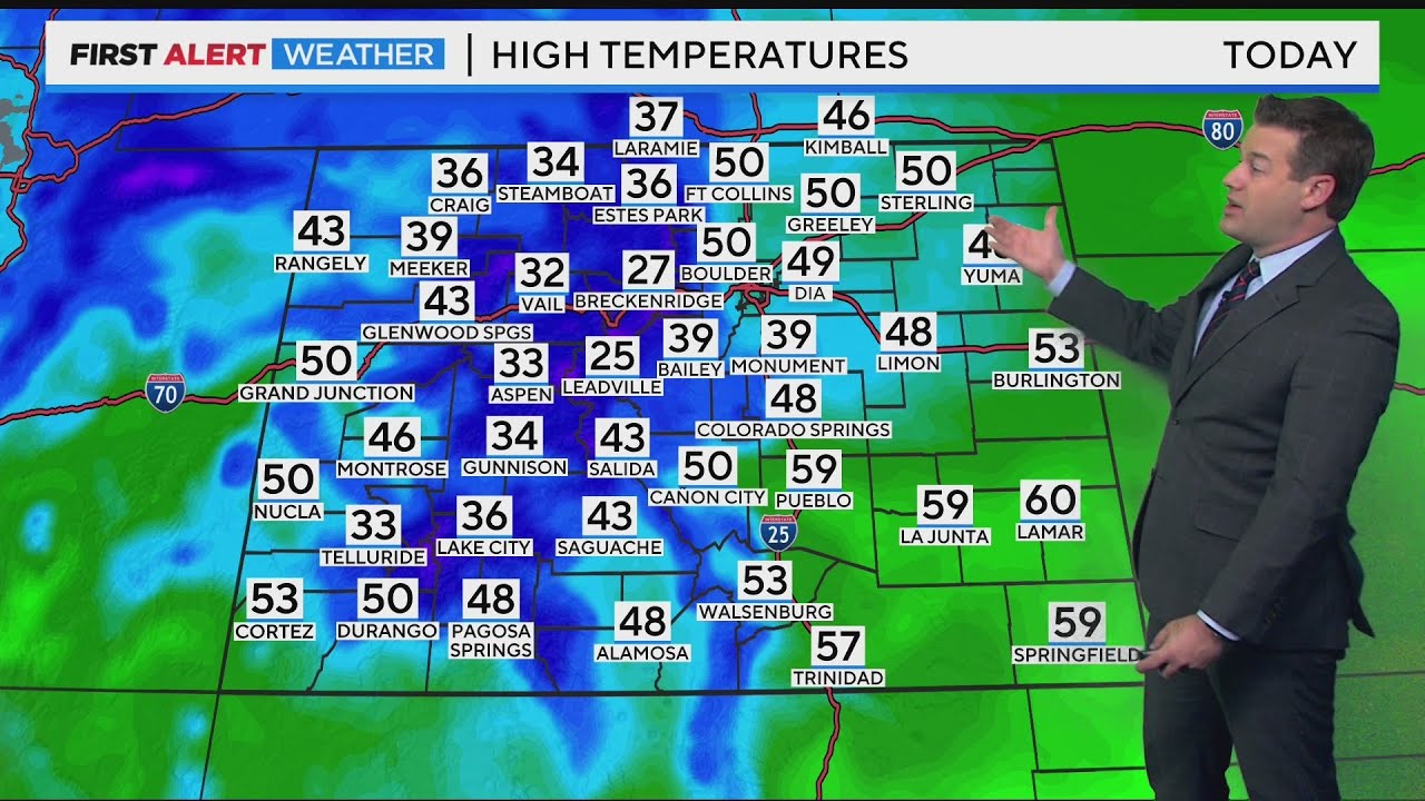 Staying cooler than normal through the weekend - YouTube