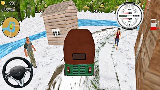 Tuk Tuk Auto Rickshaw Offroad Driving Game - Android Gameplay #1 screenshot 3