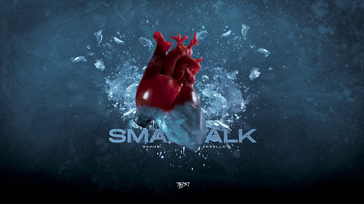 Schubi AKpella - SMALLTALK (prod. von CAZ & Lekrem) [Official Audio]