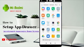 How to enable App Drawer in Redmi MIUI 11.0.7.0  - TechOZO screenshot 5