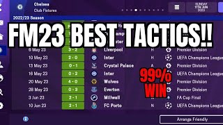 FM23 Mobile BEST TACTICS