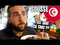 Je mange un plat oriental vraiment trs etrange a sousse en tunisie 