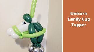 Balloon Unicorn great for candy cups or a wand.