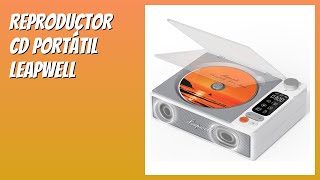 Reseña 2025 Reproductor Cd Portátil Leapwell. Detalles
