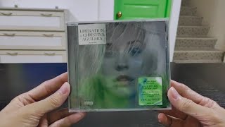 Christina Aguilera - LIBERATION CD (Unboxing)