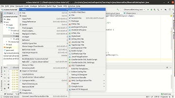 Observable using just and a DemoObserver