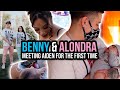 ALO AND BENNY MEETING AIDEN FOR THE FIRST TIME