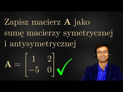 Wideo: Jak Znaleźć Sumę Elementów Macierzy