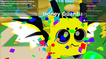 Fusing 4 honey guardians clicker sim