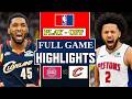 Cleveland Cavaliers Vs Detroit Pistons Game 5 Highlights 2026 NBA East Semifinals 